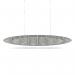 Sch! Acoustic Ceiling Baffles - Hatch - Type D - 1600 x 650mm Wide x 250mm High - Pebble Light Grey SCH00763