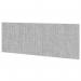 Impulse Plus Oblong 450600 Desktop Screen Light Grey Fabric Light Grey Edges SCR10005