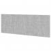 Impulse Plus Oblong 450/600 Desktop Screen Light Grey Fabric Light Grey Edges SCR10005