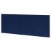 Impulse Plus Oblong 450600 Desktop Screen Royal Blue Fabric Light Grey Edges SCR10008