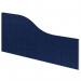 Impulse Plus Wave 450600 Desktop Screen Royal Blue Fabric Light Grey Edges SCR10017