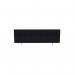 Impulse Plus Oblong 4501200 Desktop Screen Black Fabric Light Grey Edges SCR10083