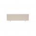 Impulse Plus Oblong 4501200 Desktop Screen Light Grey Fabric Light Grey Edges SCR10086