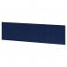 Impulse Plus Oblong 4501500 Desktop Screen Royal Blue Fabric Light Grey Edges SCR10143