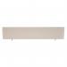 Impulse Plus Oblong 4501800 Desktop Screen Light Grey Fabric Light Grey Edges SCR10194