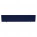 Impulse Plus Oblong 4501800 Desktop Screen Royal Blue Fabric Light Grey Edges SCR10197