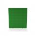Impulse Plus Oblong 1800/600 Floor Free Standing Screen Palm Green Fabric Light Grey Edges SCR10222