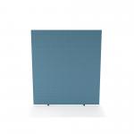 Impulse Plus Oblong 1800/600 Floor Free Standing Screen Sky Blue Fabric Light Grey Edges SCR10225