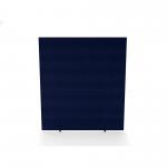 Impulse Plus Oblong 1800/800 Floor Free Standing Screen Royal Blue Fabric Light Grey Edges SCR10233
