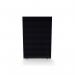 Impulse Plus Oblong 18001200 Floor Free Standing Screen Black Fabric Light Grey Edges SCR10245