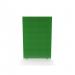 Impulse Plus Oblong 1800/1200 Floor Free Standing Screen Palm Green Fabric Light Grey Edges SCR10249