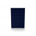 Impulse Plus Oblong 18001200 Floor Free Standing Screen Royal Blue Fabric Light Grey Edges SCR10251