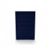 Impulse Plus Oblong 1800/1200 Floor Free Standing Screen Royal Blue Fabric Light Grey Edges SCR10251