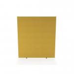 Impulse Plus Oblong 1800/1400 Floor Free Standing Screen Beige Fabric Light Grey Edges SCR10253