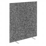 Impulse Plus Oblong 1800/1400 Floor Free Standing Screen Lead Fabric Light Grey Edges SCR10256