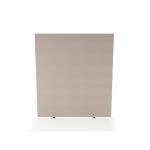 Impulse Plus Oblong 1800/1400 Floor Free Standing Screen Light Grey Fabric Light Grey Edges SCR10257