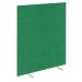 Impulse Plus Oblong 18001400 Floor Free Standing Screen Palm Green Fabric Light Grey Edges SCR10258