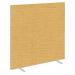 Impulse Plus Oblong 18001500 Floor Free Standing Screen Beige Fabric Light Grey Edges SCR10262