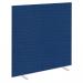 Impulse Plus Oblong 18001500 Floor Free Standing Screen Powder Blue Fabric Light Grey Edges SCR10268