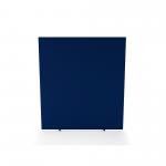 Impulse Plus Oblong 1800/1500 Floor Free Standing Screen Powder Blue Fabric Light Grey Edges SCR10268