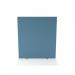 Impulse Plus Oblong 18001600 Floor Free Standing Screen Sky Blue Fabric Light Grey Edges SCR10279