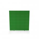 Impulse Plus Oblong 1650/800 Floor Free Standing Screen Palm Green Fabric Light Grey Edges SCR10294