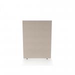 Impulse Plus Oblong 1650/1000 Floor Free Standing Screen Light Grey Fabric Light Grey Edges SCR10302