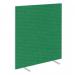 Impulse Plus Oblong 16501000 Floor Free Standing Screen Palm Green Fabric Light Grey Edges SCR10303