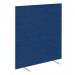 Impulse Plus Oblong 16501000 Floor Free Standing Screen Powder Blue Fabric Light Grey Edges SCR10304