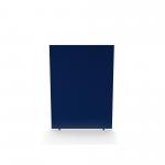 Impulse Plus Oblong 1650/1000 Floor Free Standing Screen Powder Blue Fabric Light Grey Edges SCR10304