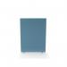 Impulse Plus Oblong 16501200 Floor Free Standing Screen Sky Blue Fabric Light Grey Edges SCR10315