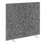 Impulse Plus Oblong 1650/1500 Floor Free Standing Screen Lead Fabric Light Grey Edges SCR10328