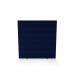 Impulse Plus Oblong 16501600 Floor Free Standing Screen Royal Blue Fabric Light Grey Edges SCR10341