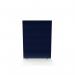 Impulse Plus Oblong 1500600 Floor Free Standing Screen Royal Blue Fabric Light Grey Edges SCR10350