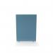 Impulse Plus Oblong 1500800 Floor Free Standing Screen Sky Blue Fabric Light Grey Edges SCR10360