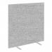 Impulse Plus Oblong 15001000 Floor Free Standing Screen Light Grey Fabric Light Grey Edges SCR10365