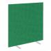 Impulse Plus Oblong 15001000 Floor Free Standing Screen Palm Green Fabric Light Grey Edges SCR10366