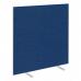 Impulse Plus Oblong 15001000 Floor Free Standing Screen Powder Blue Fabric Light Grey Edges SCR10367