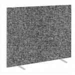 Impulse Plus Oblong 1500/1500 Floor Free Standing Screen Lead Fabric Light Grey Edges SCR10391