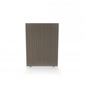 Impulse Plus Oblong 1200600 Floor Free Standing Screen Lead Fabric Light Grey Edges SCR10409