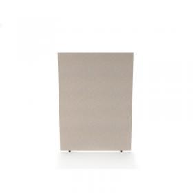 Impulse Plus Oblong 1200600 Floor Free Standing Screen Light Grey Fabric Light Grey Edges SCR10410