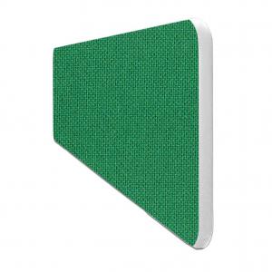 Photos - Office Desk Impulse Plus Oblong 400600 Desktop Screen Rounded Corners Palm Green 