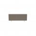 Impulse Plus Oblong 4001000 Desktop Screen Rounded Corners Lead Fabric Light Grey Edges SCR10580