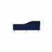 Impulse Plus Wave 4001000 Desktop Screen Rounded Corners Royal Blue Fabric Light Grey Edges SCR10593