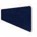 Impulse Plus Oblong 4001500 Desktop Screen Rounded Corners Royal Blue Fabric Light Grey Edges SCR10638