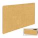 Impulse Plus Oblong 400600 Backdrop Screen Rounded Corners Beige Fabric Light Grey Edges SCR10829