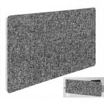 Impulse Plus Oblong 400/600 Backdrop Screen Rounded Corners Lead Fabric Light Grey Edges SCR10832