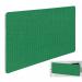 Impulse Plus Oblong 400600 Backdrop Screen Rounded Corners Palm Green Fabric Light Grey Edges SCR10834