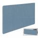 Impulse Plus Oblong 400600 Backdrop Screen Rounded Corners Sky Blue Fabric Light Grey Edges SCR10837