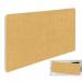 Impulse Plus Oblong 4001000 Backdrop Screen Rounded Corners Beige Fabric Light Grey Edges SCR10865